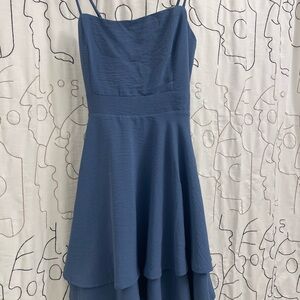 Windsor tie back Blue Dress